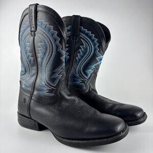 Durango Lil' Rebel Pro Boots DBT0236Y 8" Western Kids 7M Onyx Black